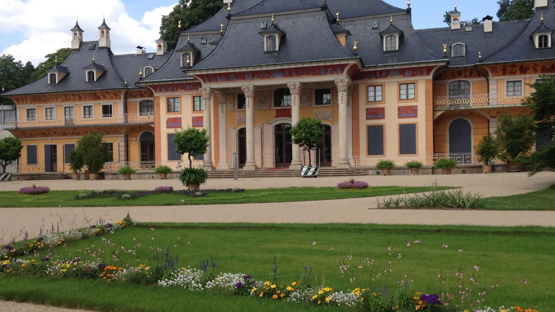 Daire Idyllische Ferienwohnung Am Pillnitzer Schlosspark Dresden Almanya
